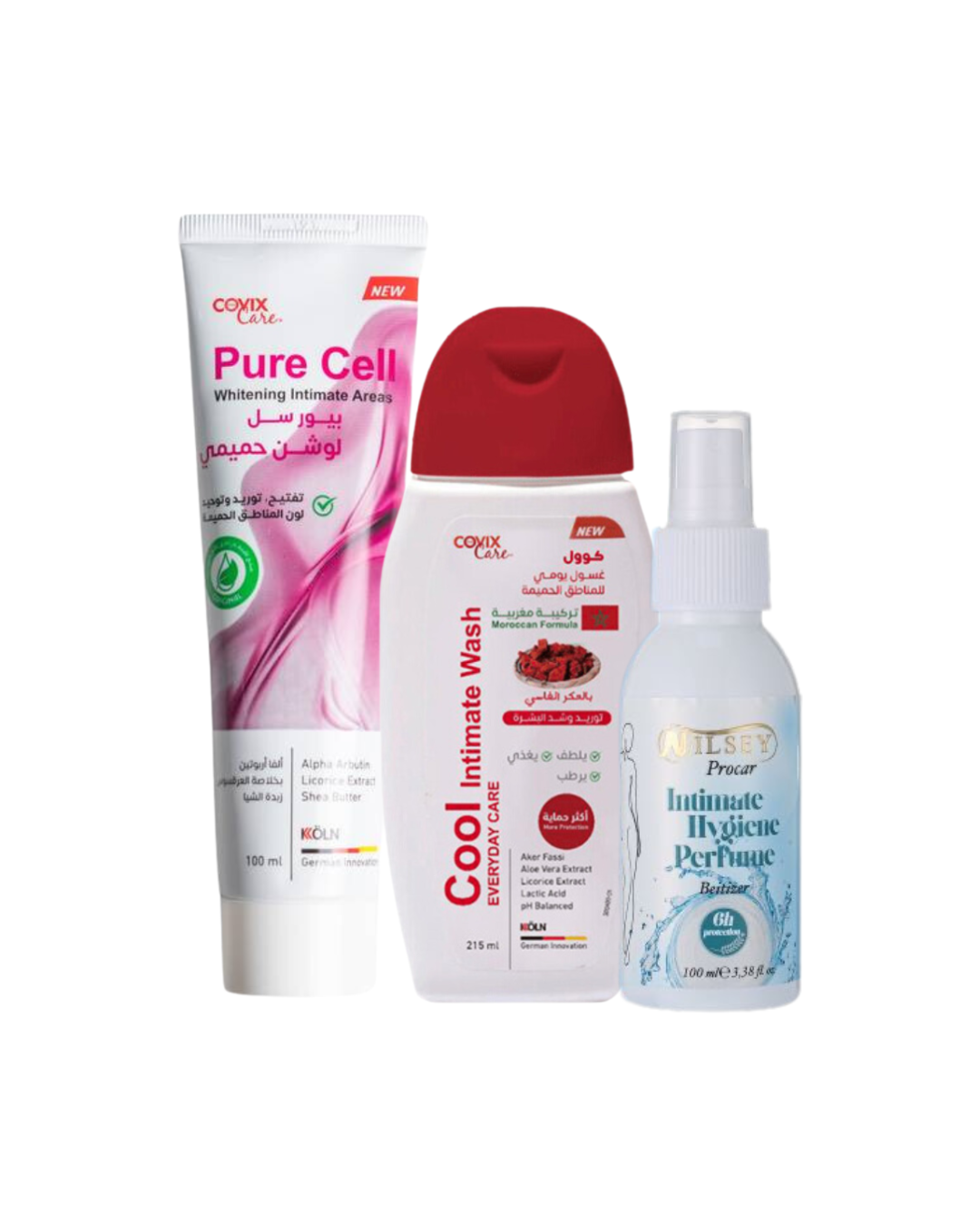 Sensitive area package Lotion & wash & Procar Beitizer perfume