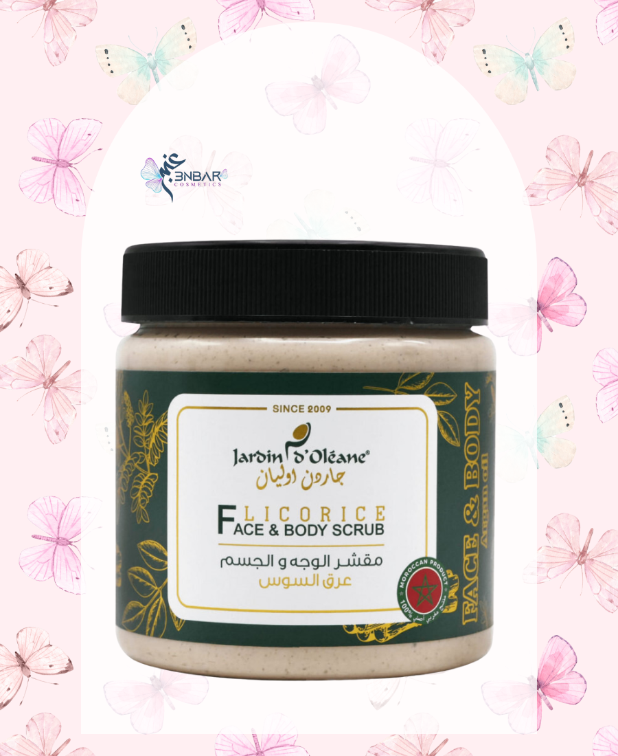 Garden Oleans Face and Body Scrub with Licorice - 500 ml
