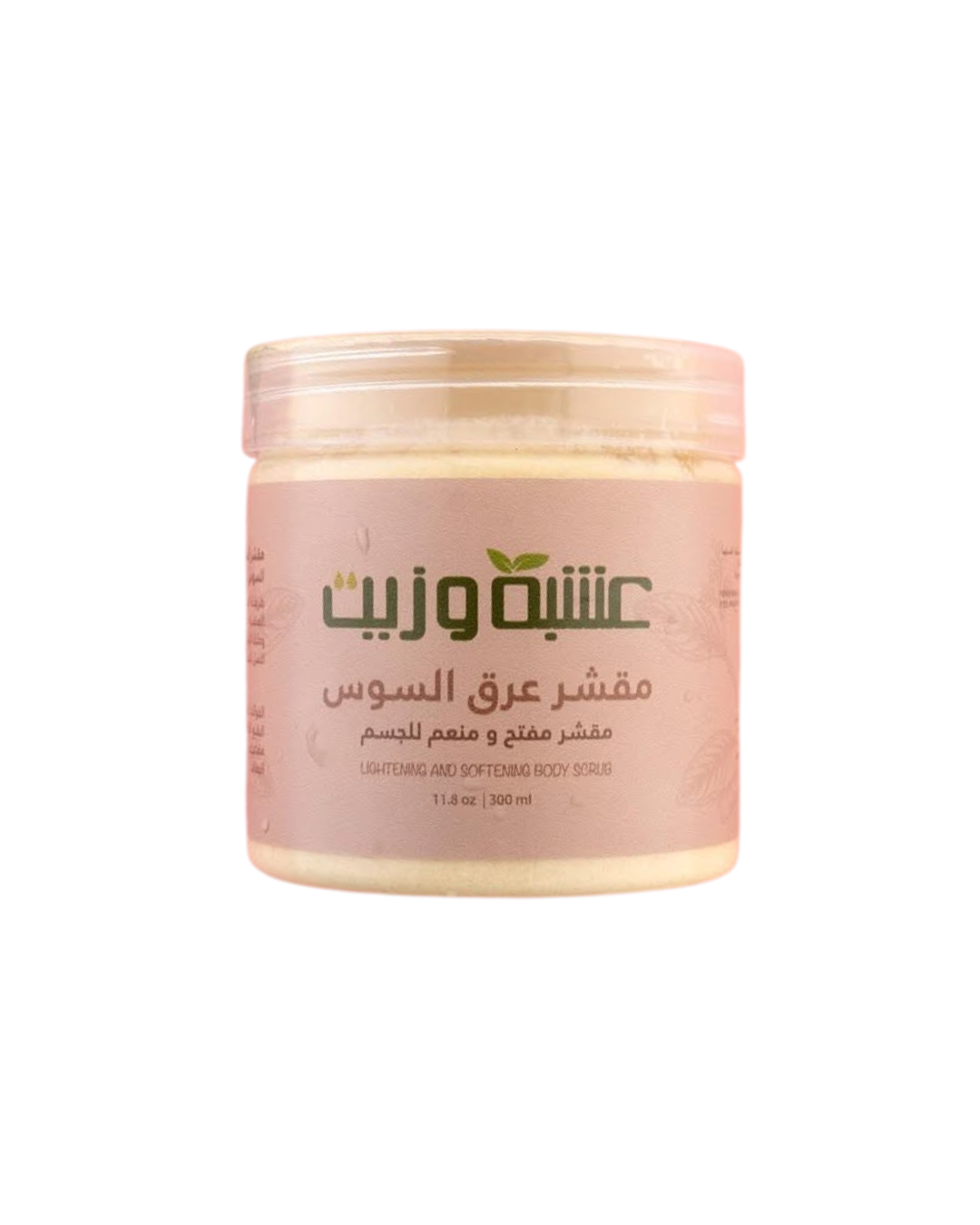 مقشر عرق السوس من عشبة وزيت 300 مل