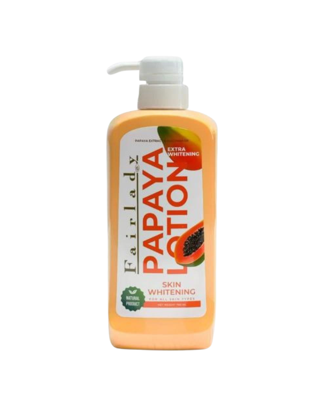 فير ليدي لوشن لتبييض البشرة بمستخلص البابايا والنياسيناميد لجميع أنواع البشرة 700 مل