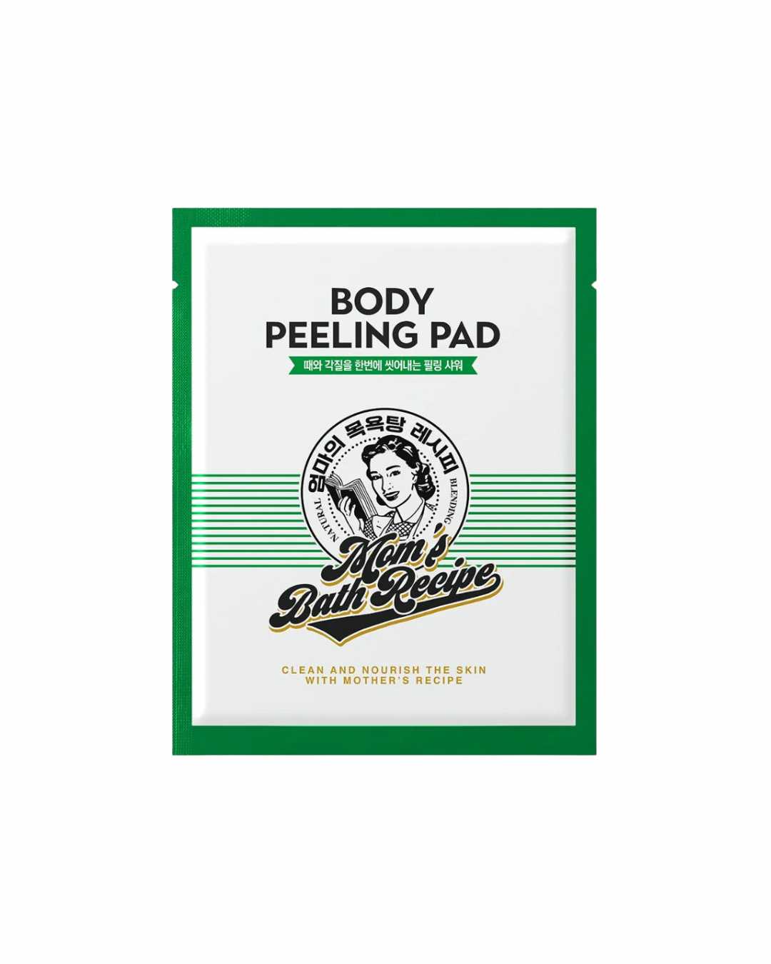 قفازات تقشير الجسم من مومز , لون اخضر / حبة واحدة