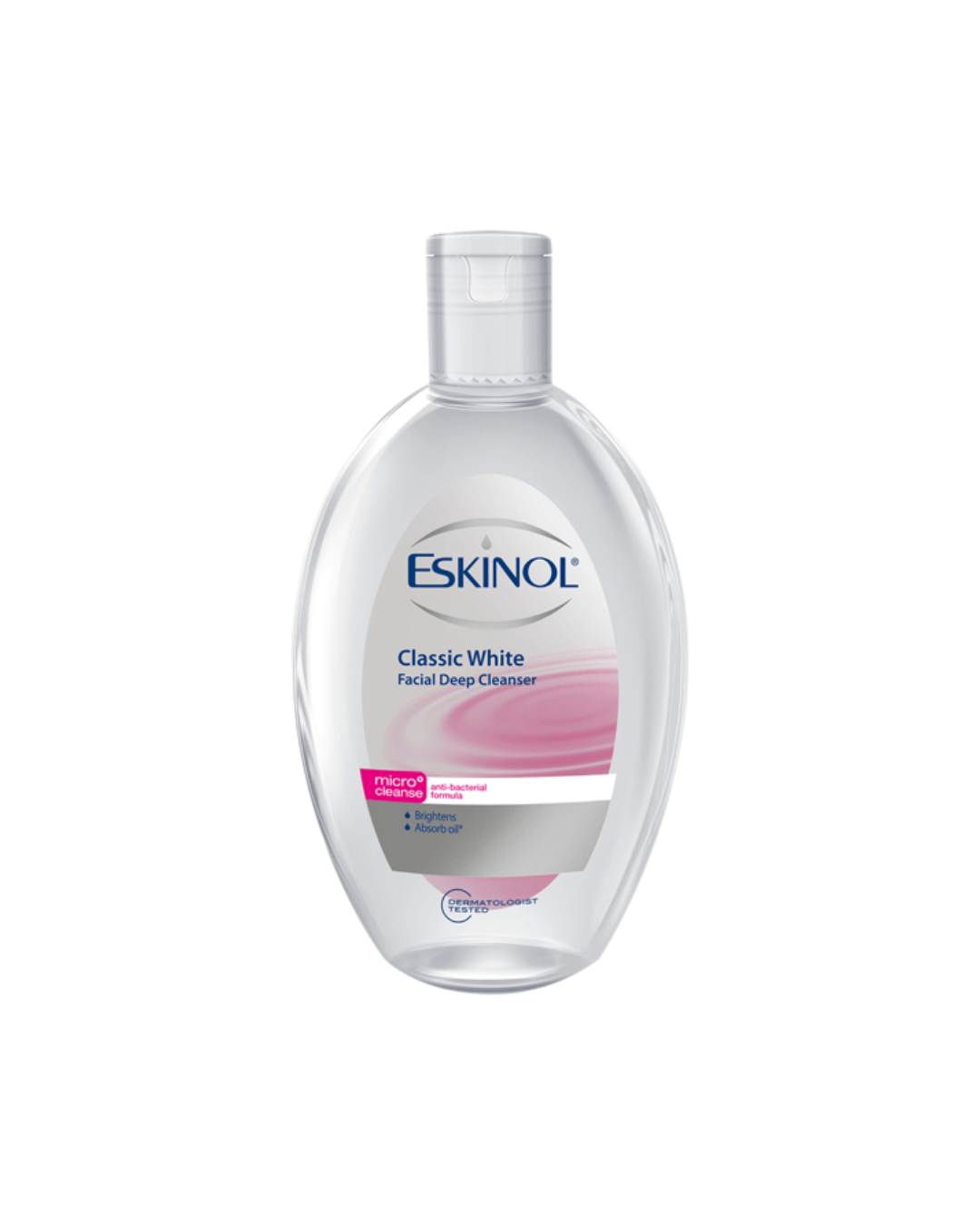 منظف كلاسيك وايت لوجه ناصع البياض من اسكينول, 225 مل