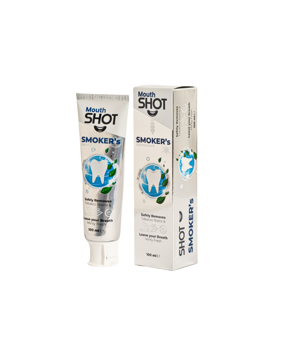 معجون تبيض الأسنان للمدخنين - من شوت 100 مل