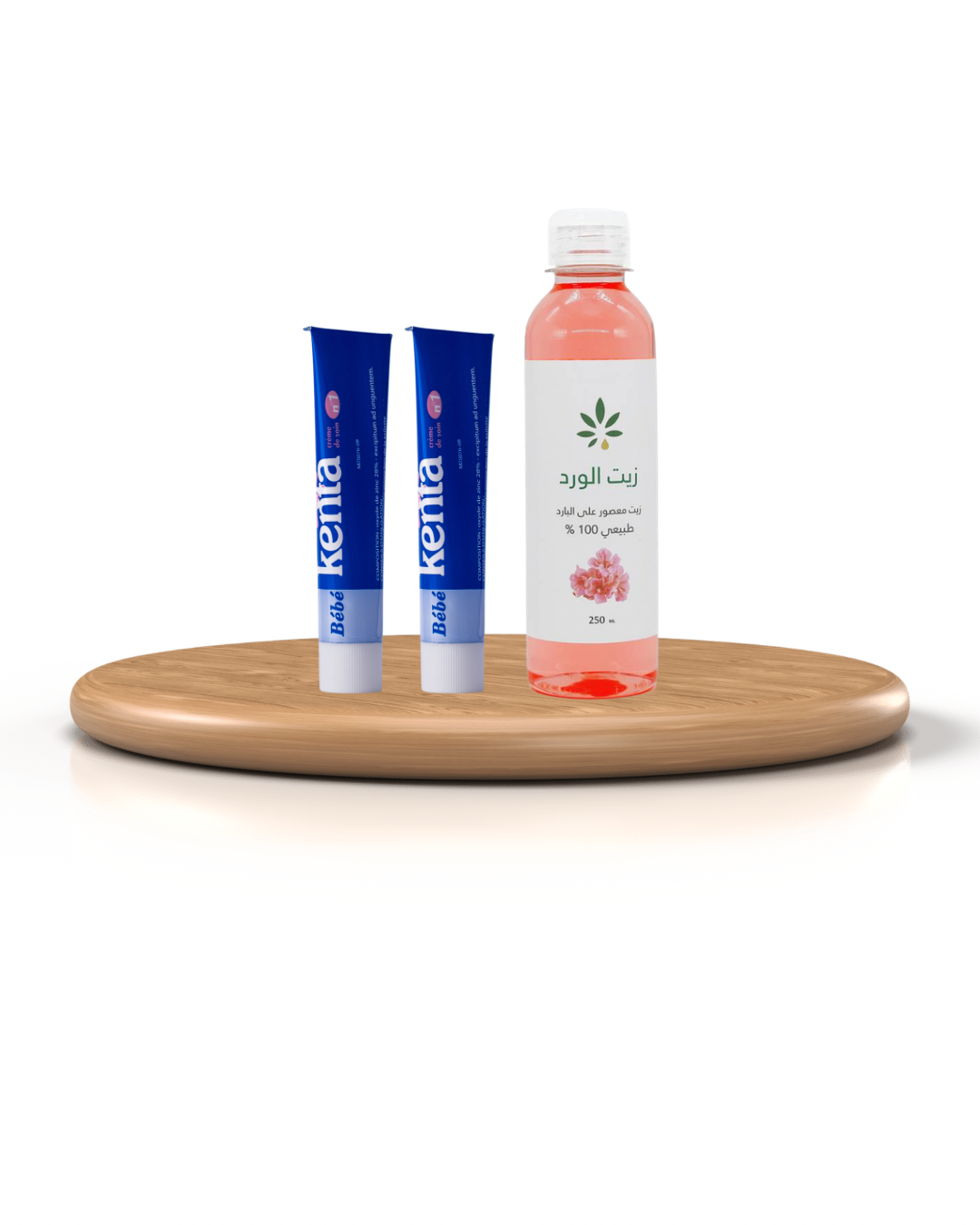 كريم كينتا عدد 2 وزيت الورد 250 مل من عشبه وزيت