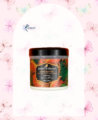 Shea Butter with Argan oil and Orange Blossom - 200 gram