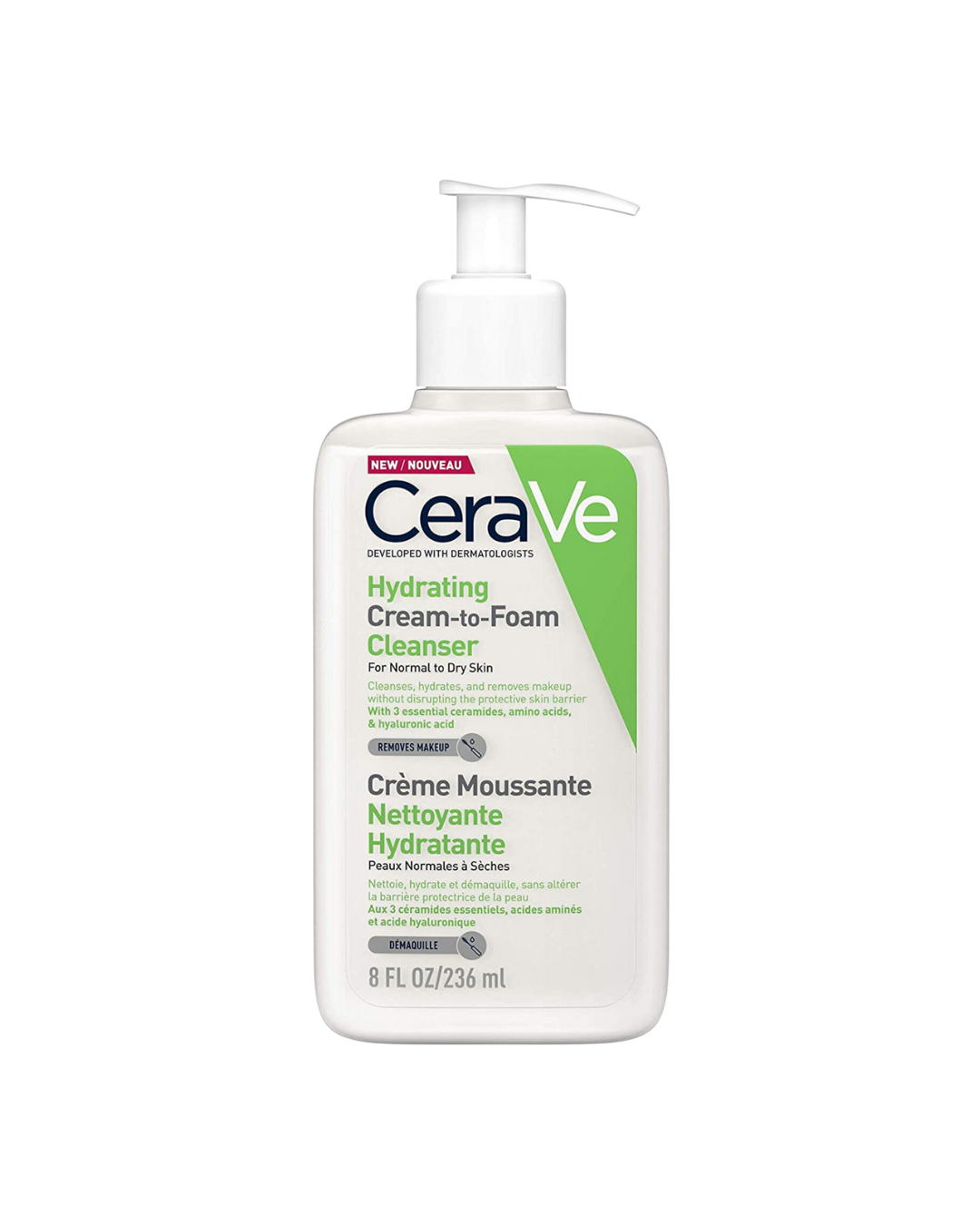 Hydrating Cream-to-Foam Cleanser 236Ml