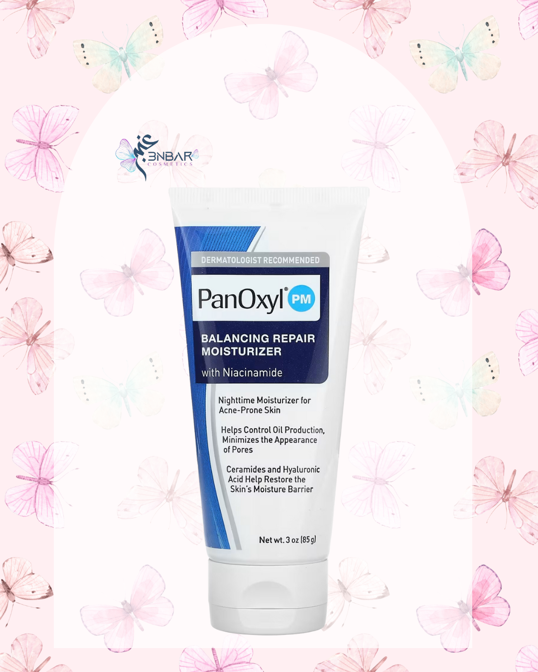 PanOxyl, PM, Balancing Repair Moisturizer with Niacinamide (85 g)