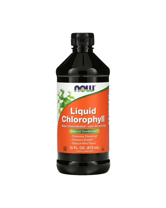 NOW Foods, Liquid Chlorophyll, Natural Mint , (473 ml)