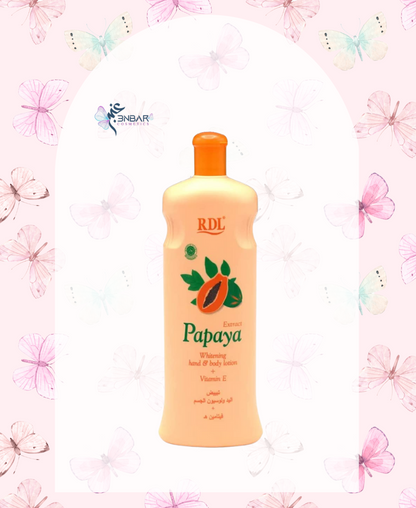 Papaya Hand And Body Whitening Lotion Orange