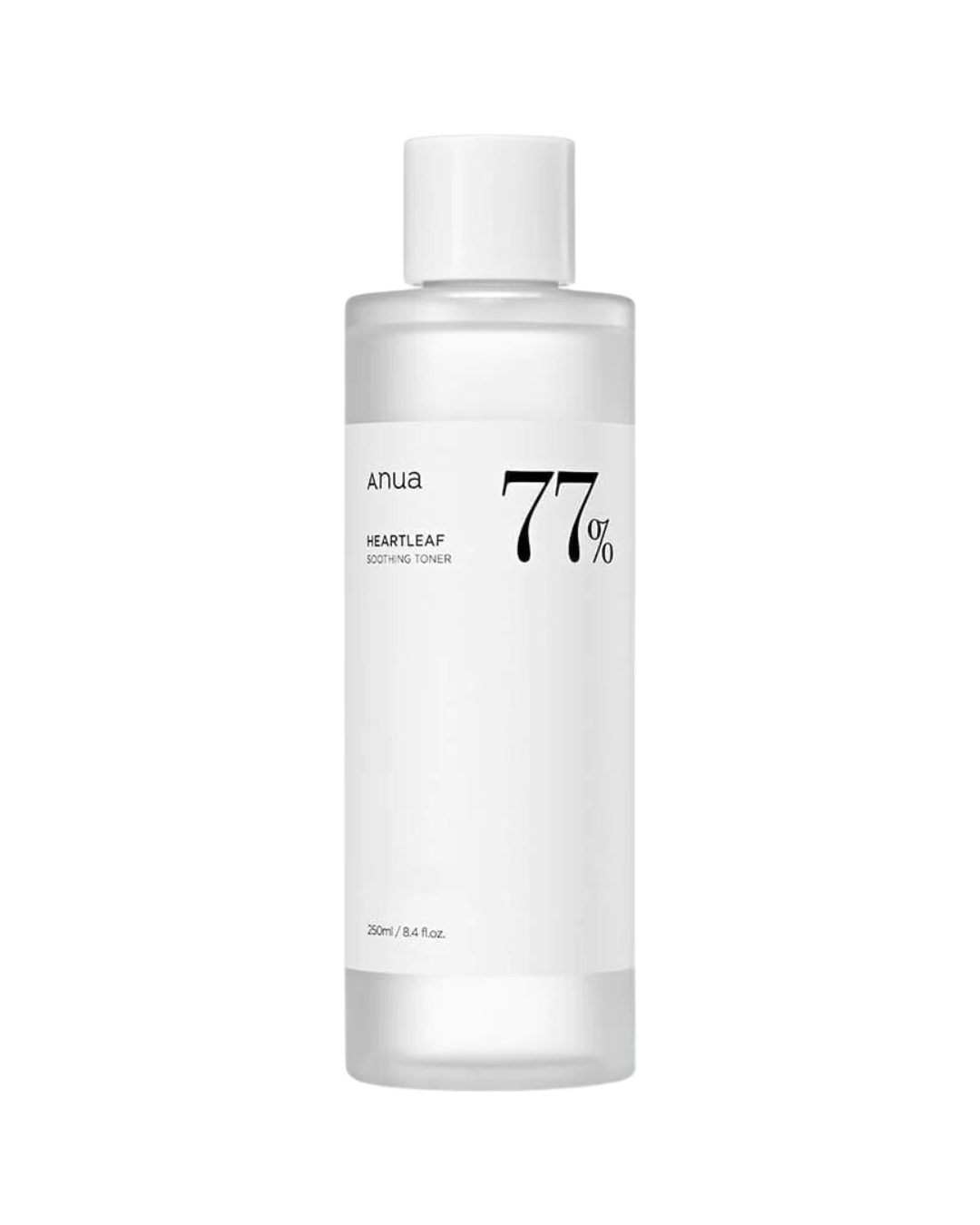 Anua Heartleaf 77% Soothing Toner I pH 5.5 Skin Trouble Care, Calming Skin, Refreshing, Hydrating, Purifying, Cruelty -250Ml