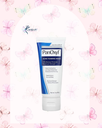 PanOxyl, Acne Foaming Wash, 10% Benzoyl Peroxide, Maximum Strength, (85 g)