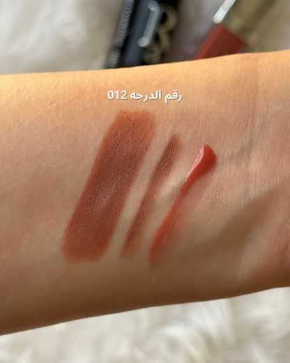 طقم روج ثلاث قطع ريل بيوتي (مرطب + محدد شفايف + روج ثابت) عدة درجات