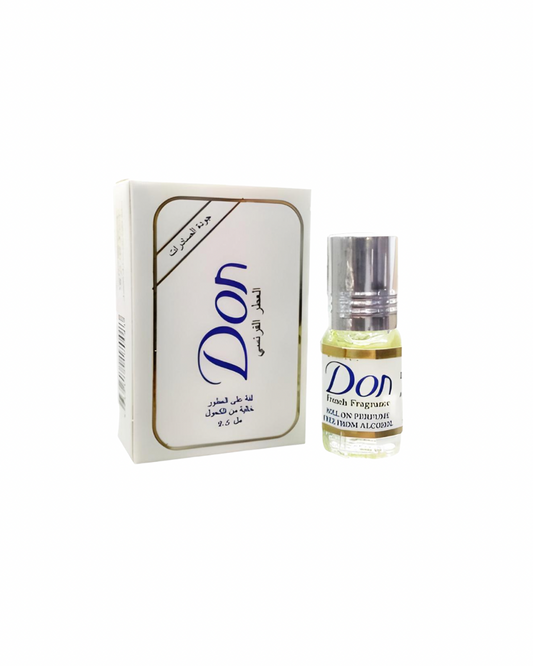 عطر دون رول – خالي من الكحول 2.5 مل | عطر مركز ثابت يدوم طويلاً