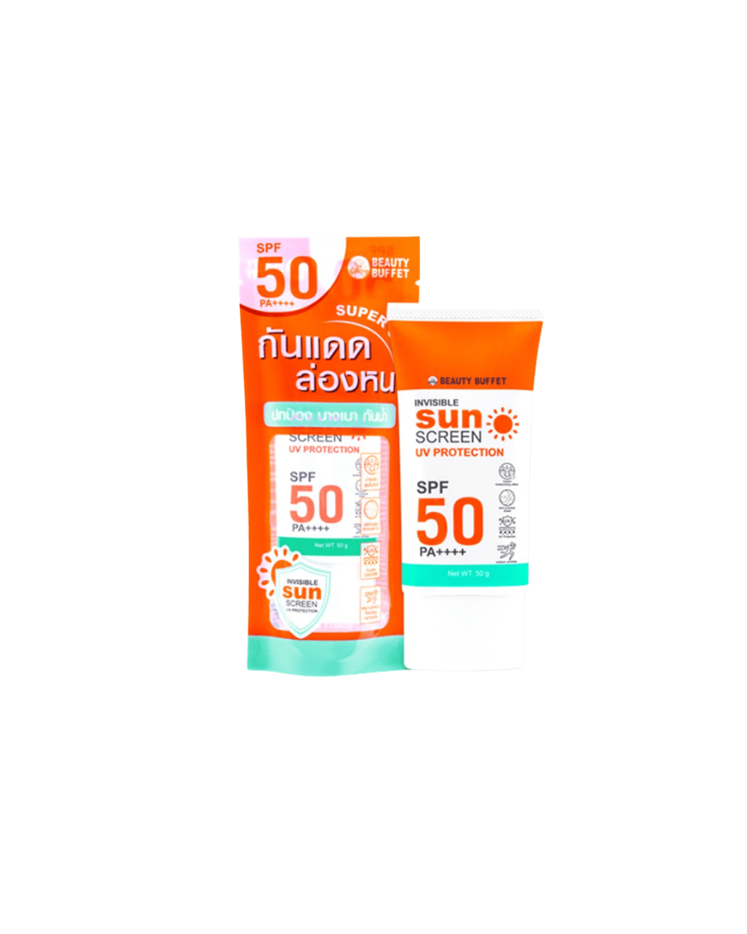 واقي شمس غير مرئي بحماية SPF50PA+++ من بيوتي بوفيت - 50مل