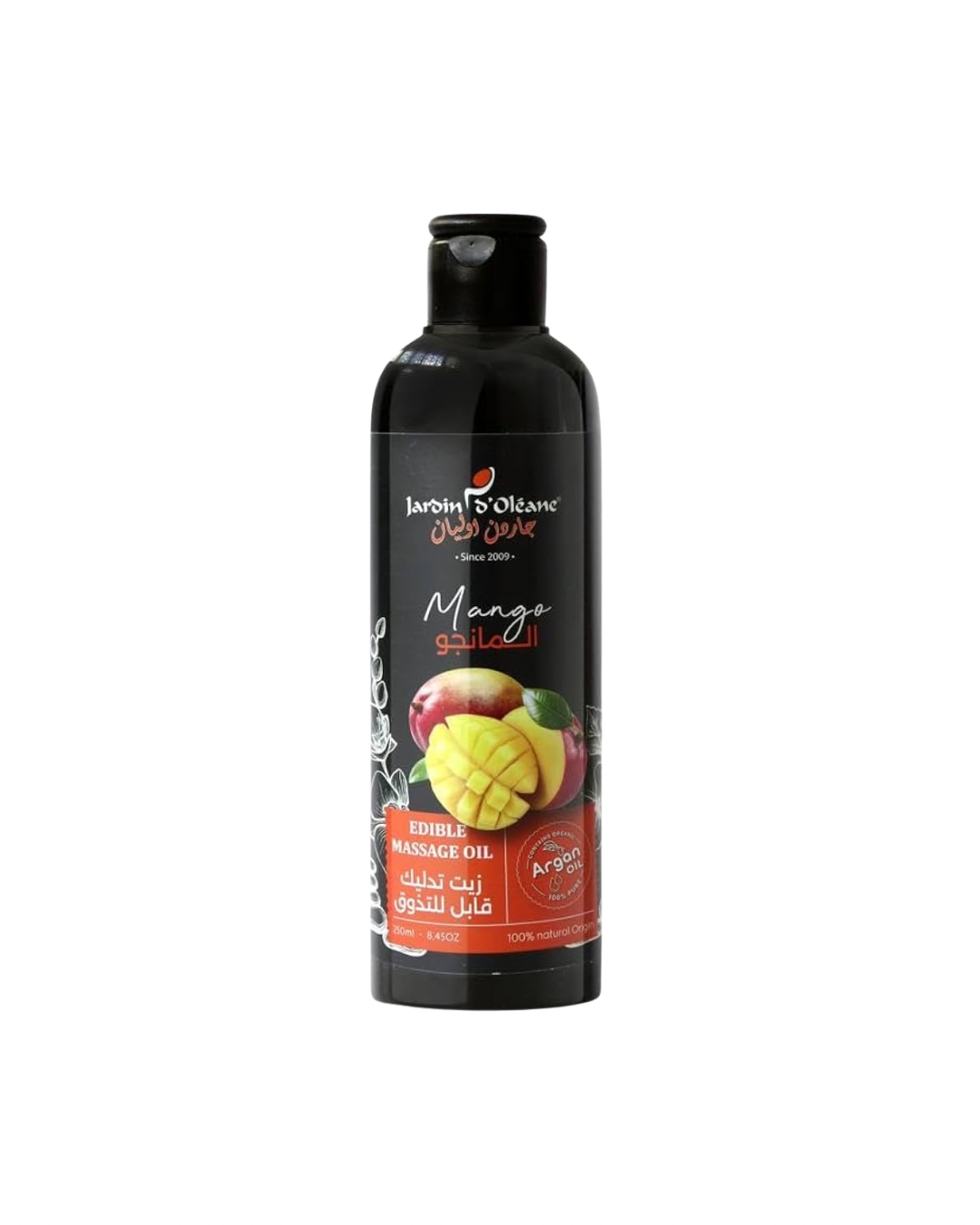 زيت قابل للتذوق بالمانجو من جاردن اوليان - 250مل