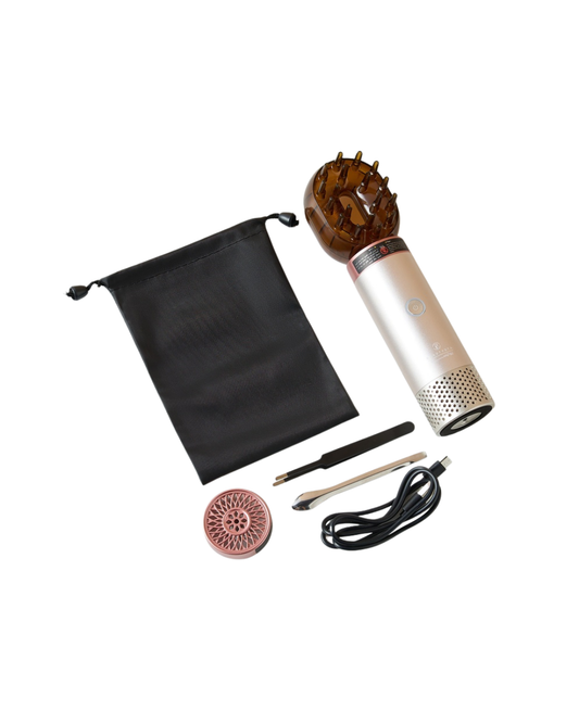 مشط بخور كهربائي مع مبخرة من بيوتيستا