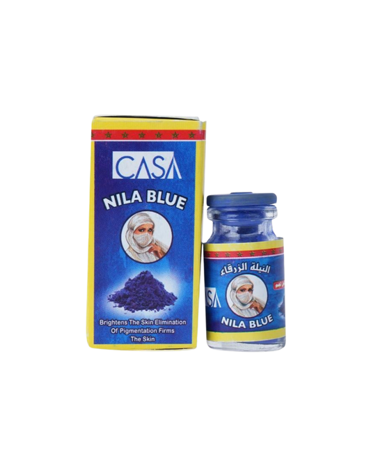 كازا بودرة النيلة الزرقاء لتفتيح البشرة وازالة التصبغات - 5 جرام