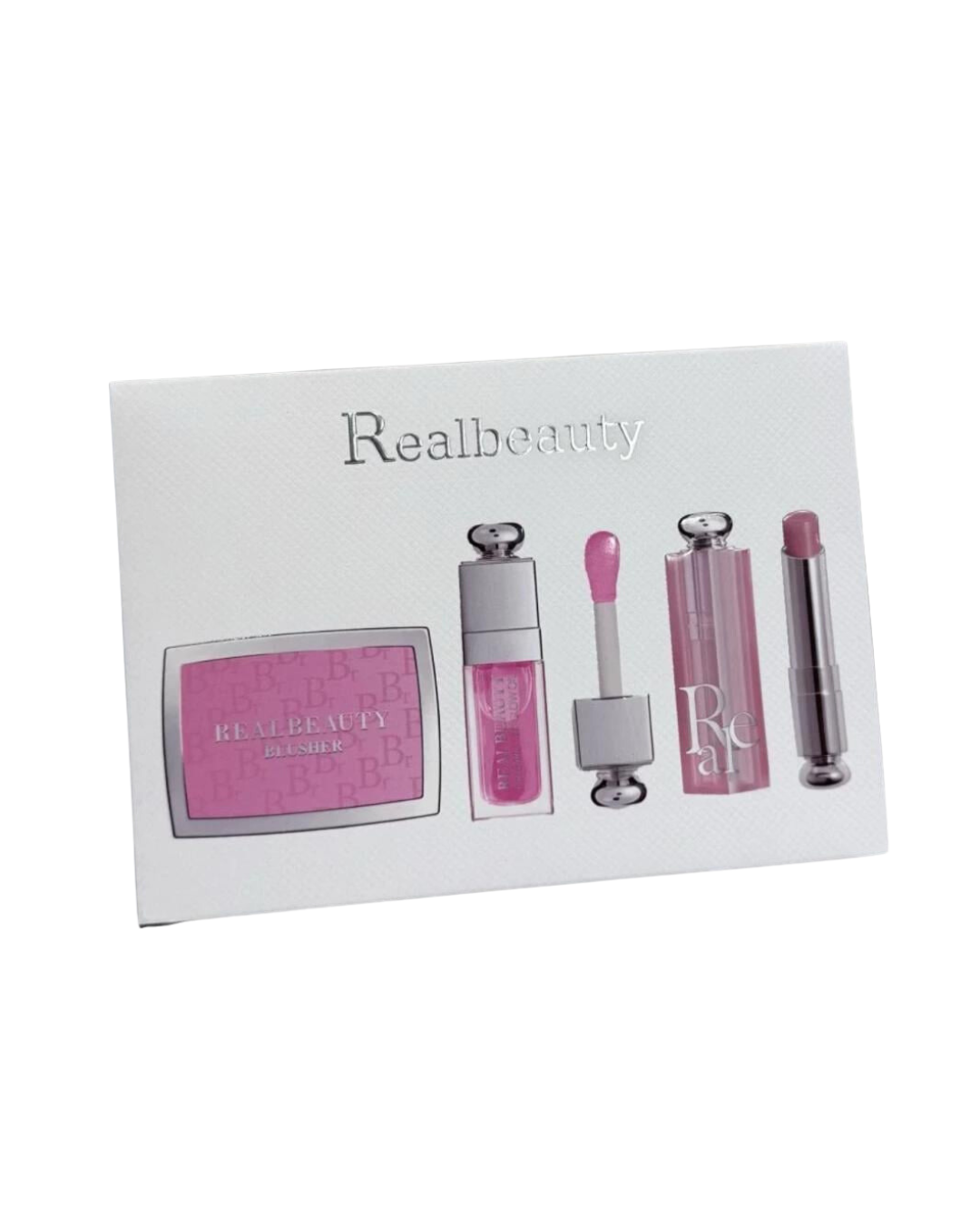 بكج بديل ديور ( روج ثابت +جلوس+مرطب ) بوكس 3 حبات من ريل بيوتي