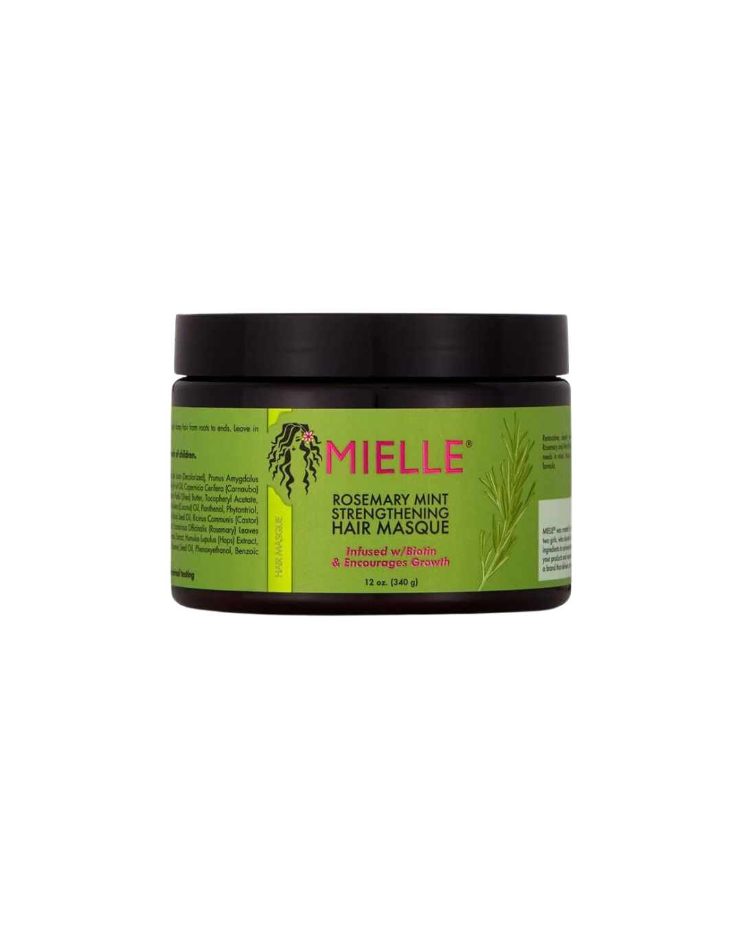 Mielle Organics Rosemary Mint 340gtrengthening Hair Masque