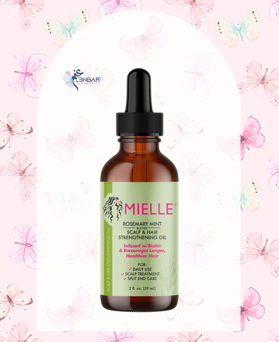 Mielle, Scalp & Hair Strengthening Oil, Rosemary Mint (59 ml)