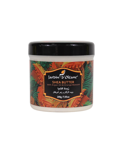 Shea Butter with Argan oil and Orange Blossom - 200 gram