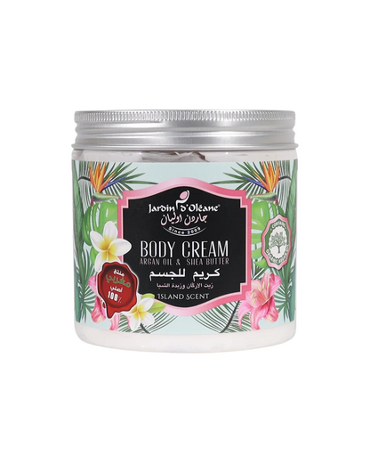 Body Cream With Argan Oil and Shea Butter